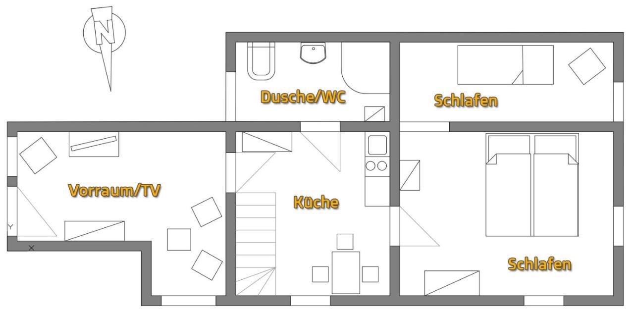 Ferienwohnung Zur Ellernmuehle Bad Suderode Exterior foto